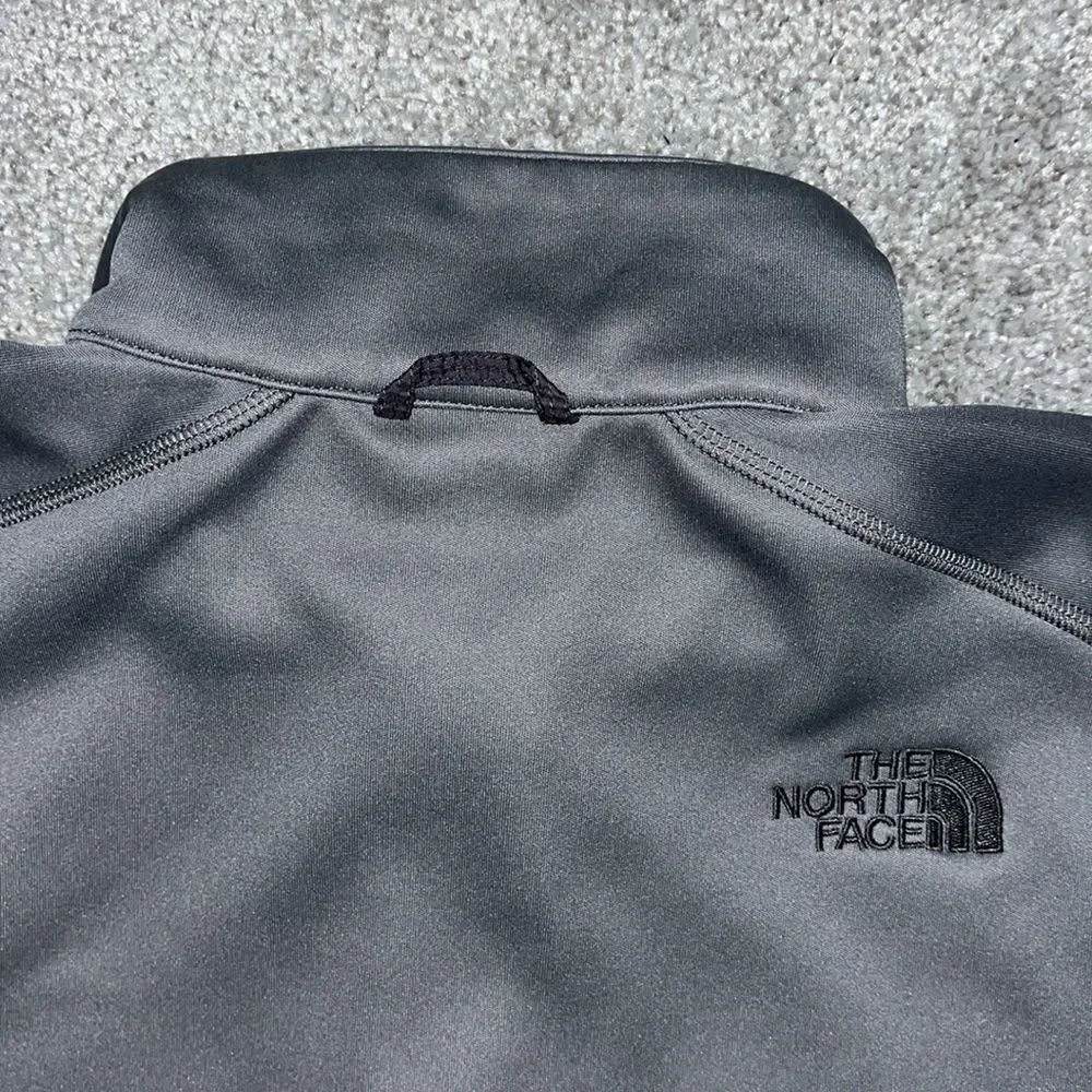 THE NORTH FACE TNF Apex Full Zipper Insert Lining Poly Jacket Grey Gray Soft M